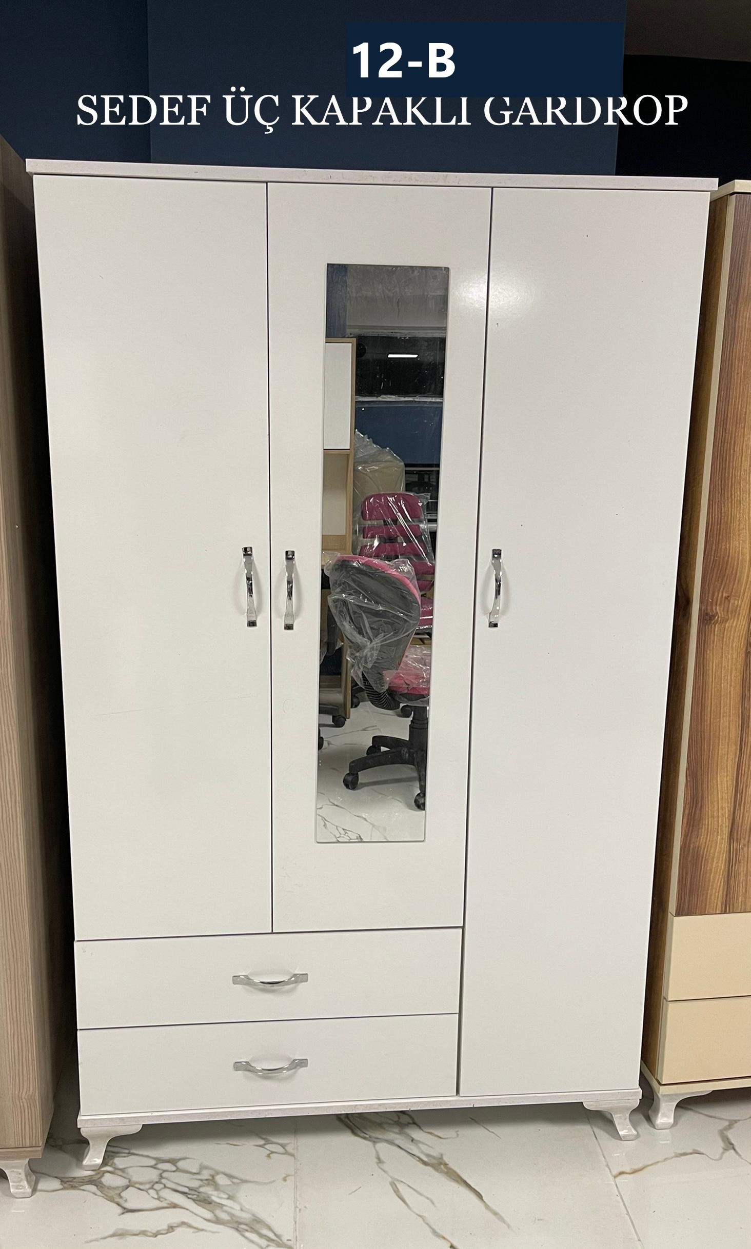 SEDEF 3 KAPAKLI GARDROP