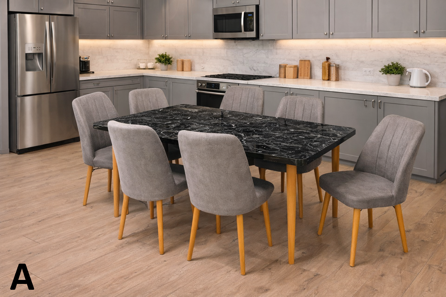 KAREGOLD YEMEK MASASI TAKIMI