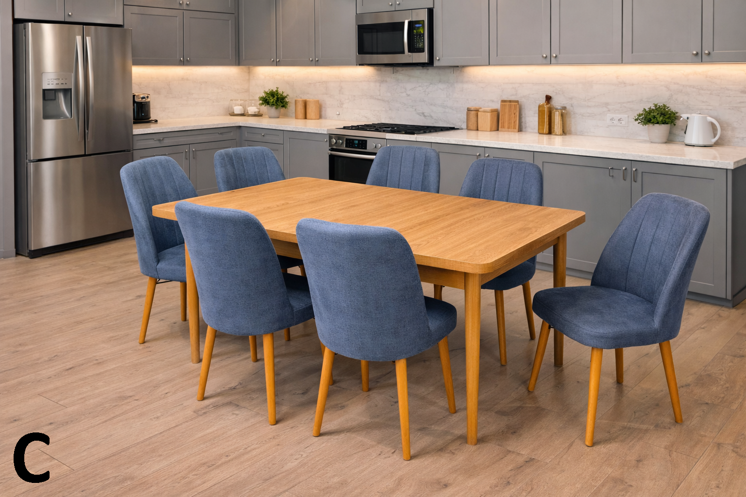 KAREGOLD YEMEK MASASI TAKIMI