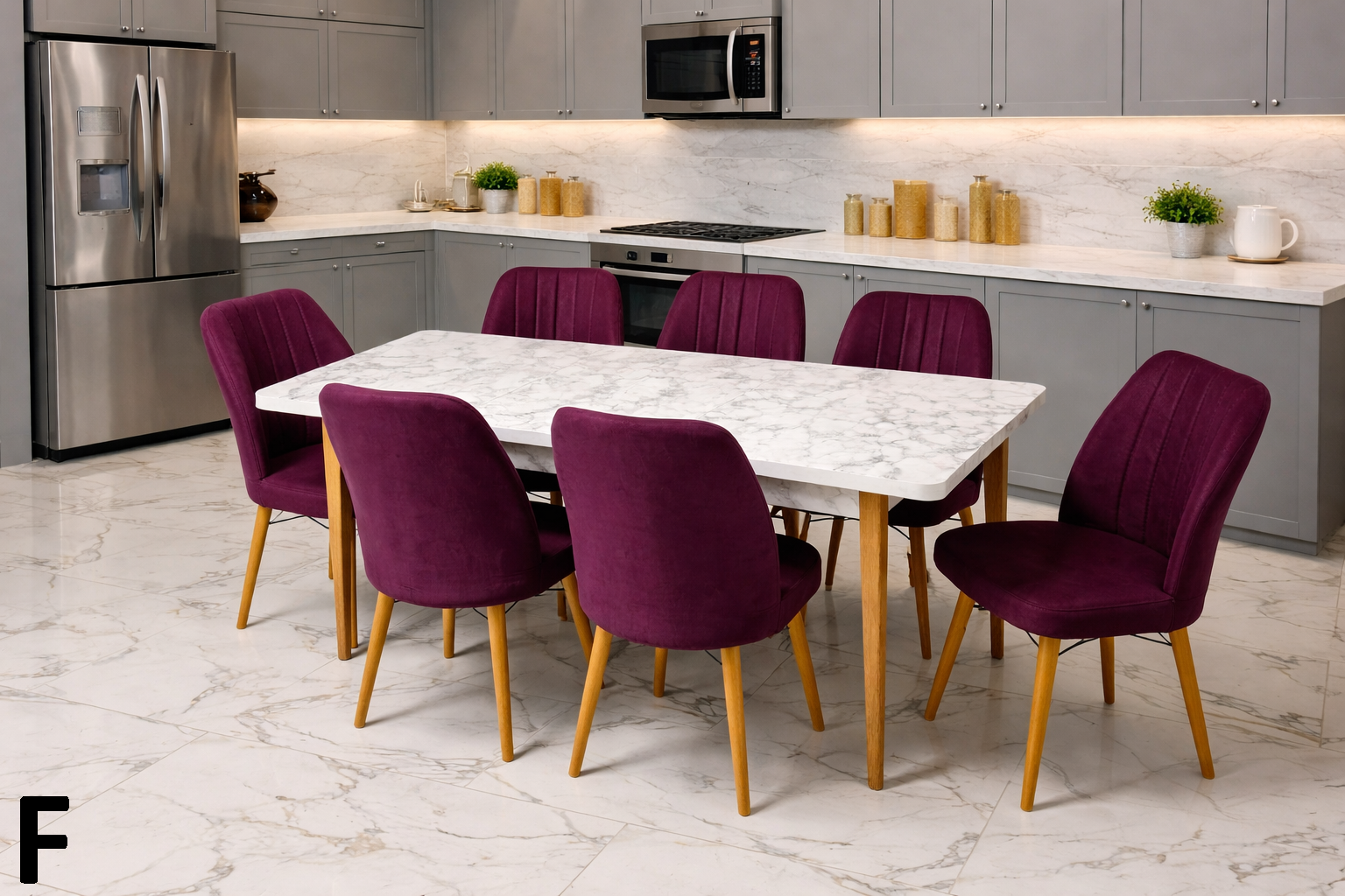 KAREGOLD YEMEK MASASI TAKIMI