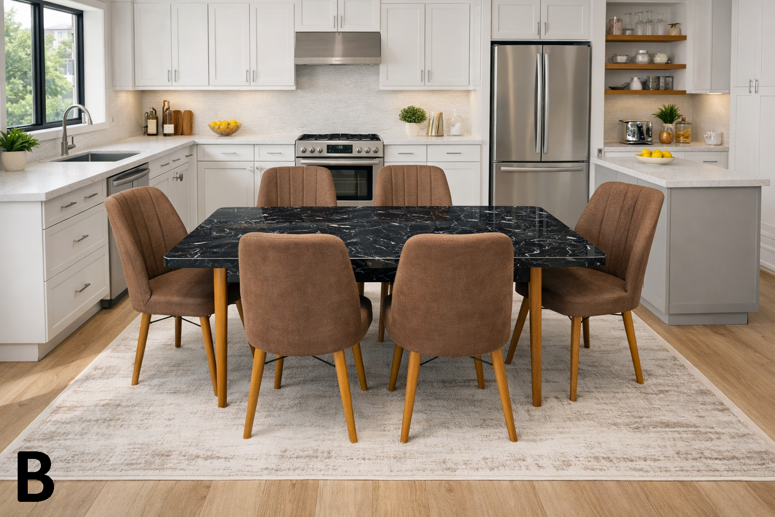 KAREGOLD YEMEK MASASI TAKIMI