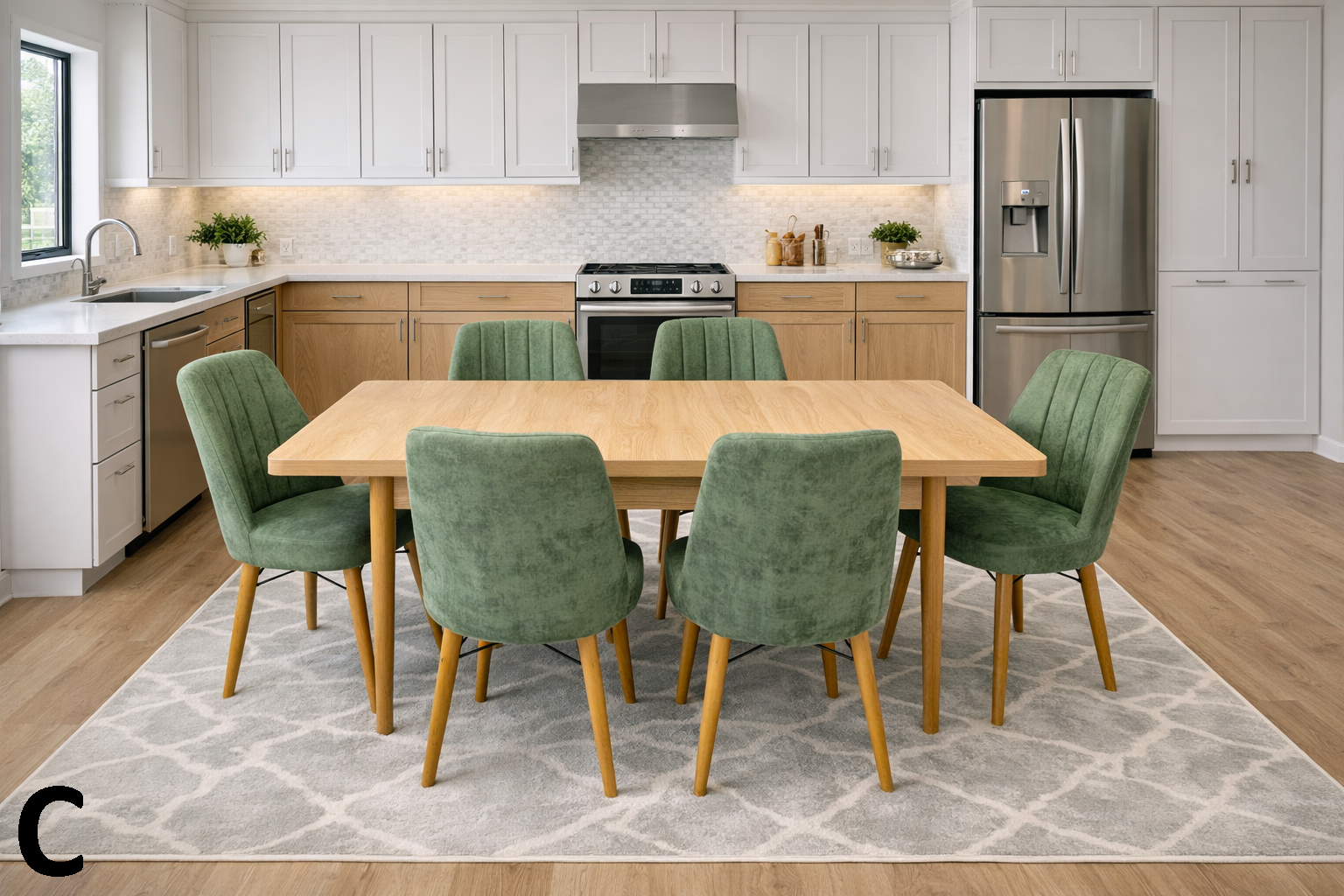 SEDEF GOLD YEMEK MASASI TAKIMI