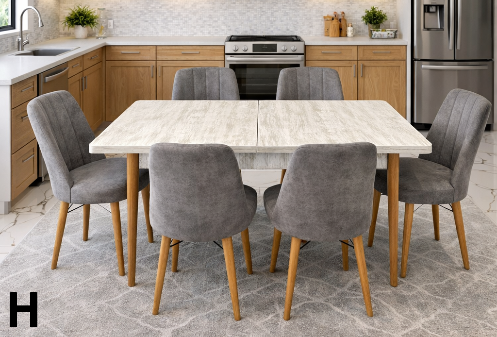 SEDEF GOLD YEMEK MASASI TAKIMI